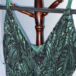AMAZING GREEN SEQUIN DRESS😍😍